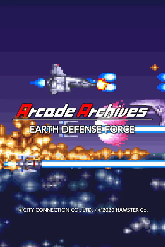 Copertina di Arcade Archives EARTH DEFENSE FORCE