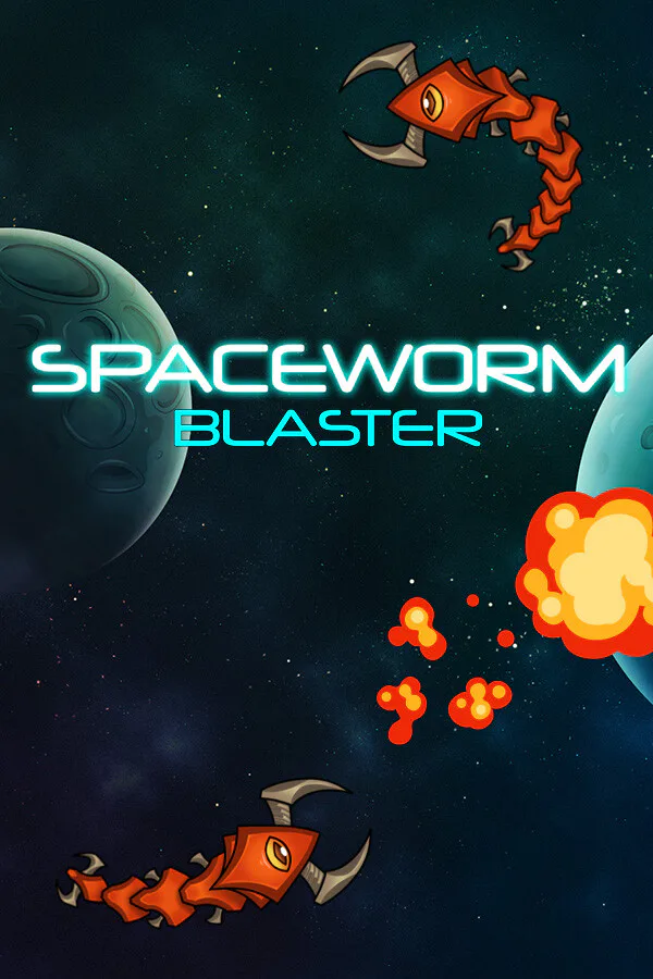 Copertina di Spaceworm Blaster