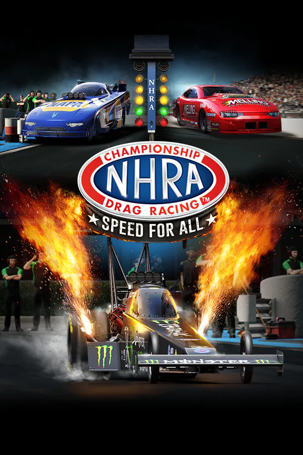 Copertina di NHRA Championship Drag Racing: Speed for All