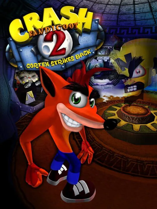 Copertina di Crash Bandicoot 2: Cortex Strikes Back
