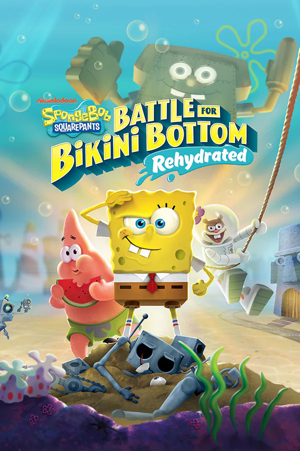 Copertina di SpongeBob SquarePants: Battle for Bikini Bottom - Rehydrated