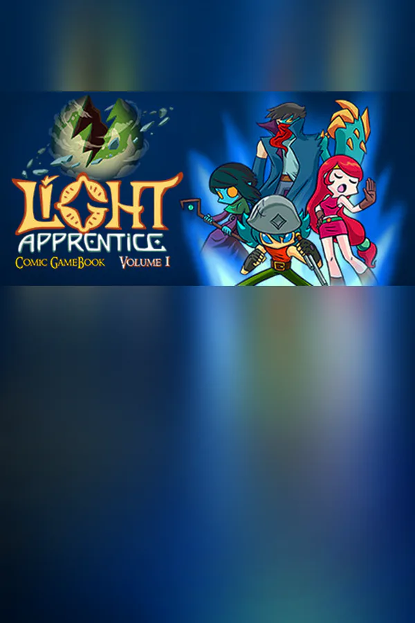 Copertina di Light Apprentice - The Comic Book RPG