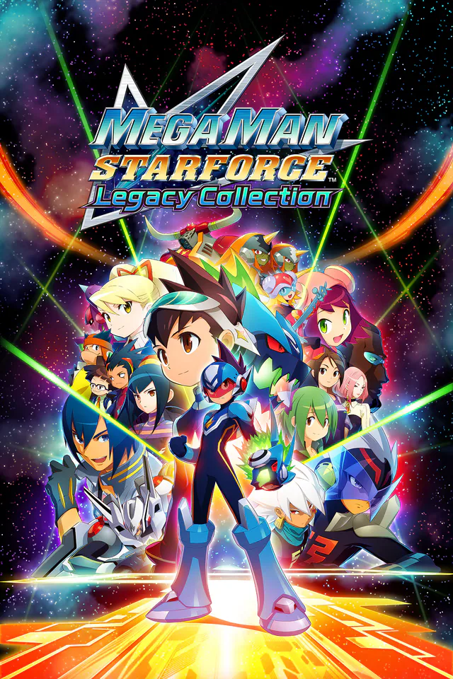 Copertina di Mega Man Star Force Legacy Collection