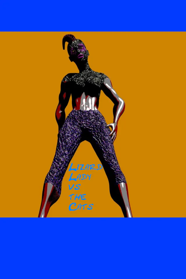 Copertina di Lizard Lady vs the Cats