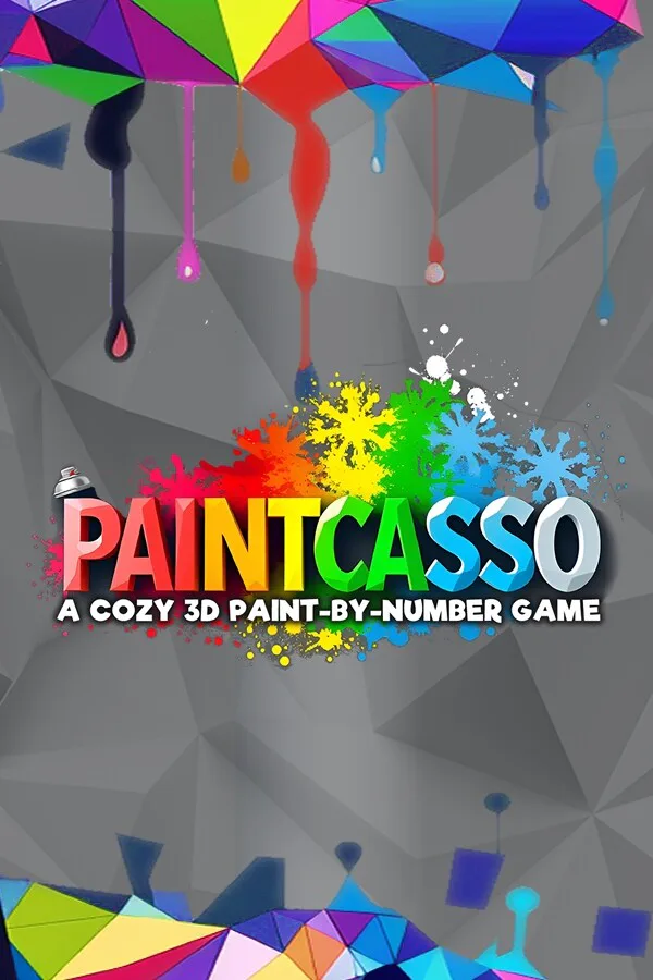 Copertina di PAINTCASSO: A Cozy 3D Paint by Number Game