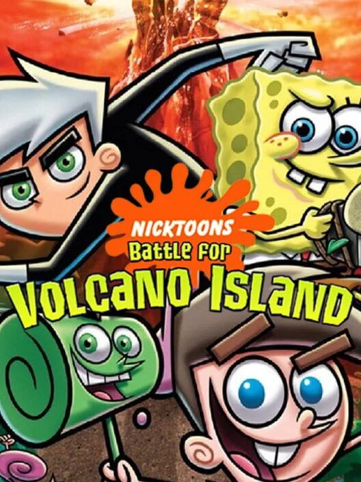Copertina di Nicktoons: Battle for Volcano Island