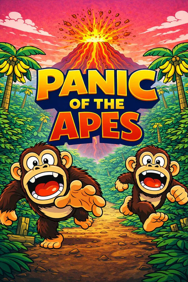Copertina di Panic of the Apes
