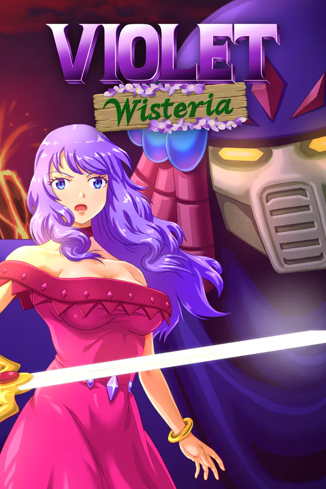 Copertina di Violet Wisteria