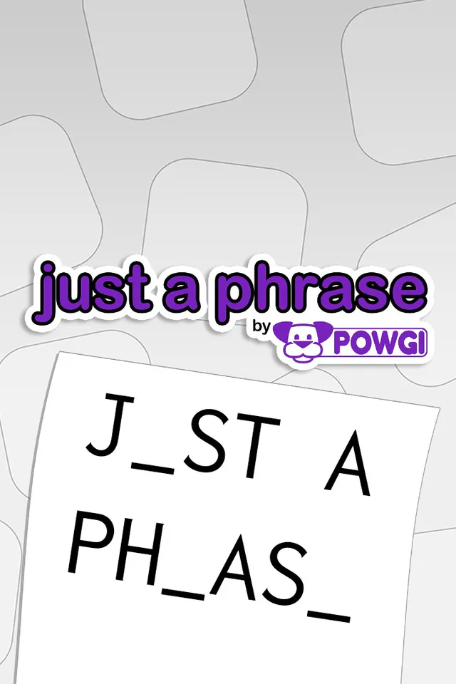 Copertina di Just a Phrase by POWGI