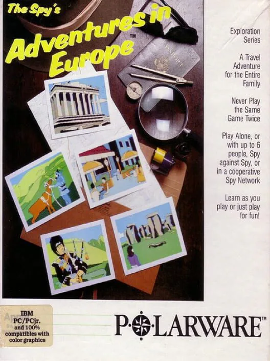 Copertina di The Spy's Adventures in Europe