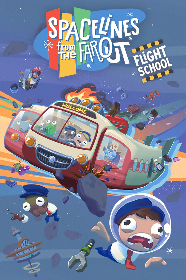 Copertina di Spacelines from the Far Out: Flight School