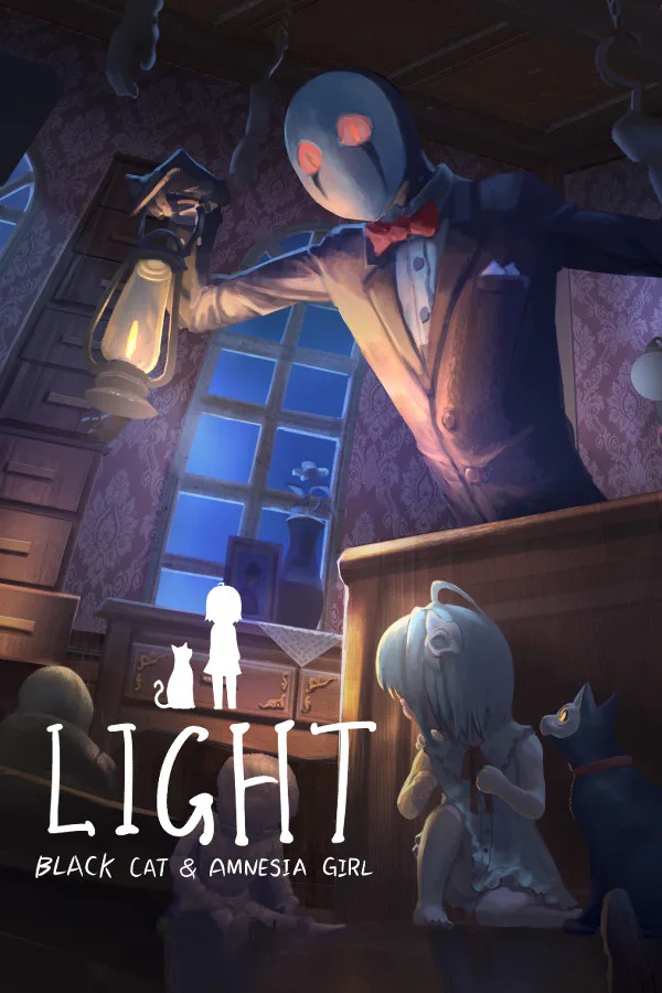 Copertina di LIGHT:Black Cat & Amnesia Girl