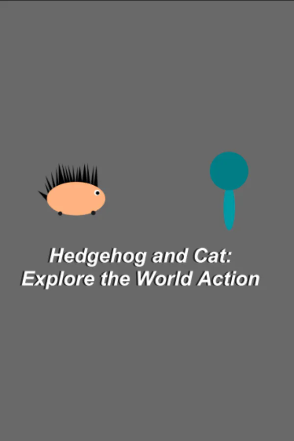 Copertina di Hedgehog and Cat: Explore the World Action