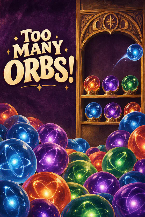 Copertina di Too Many Orbs!