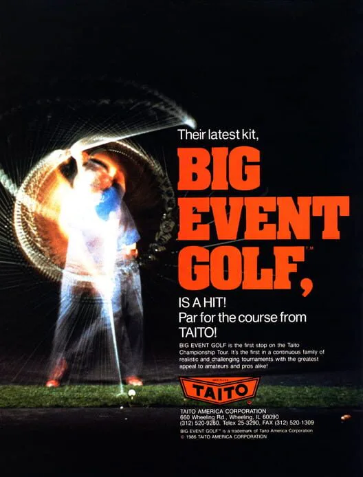 Copertina di Big Event Golf