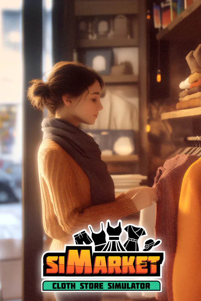 Copertina di siMarket Cloth Store Simulator