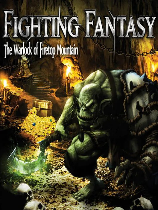 Copertina di Fighting Fantasy: The Warlock of Firetop Mountain