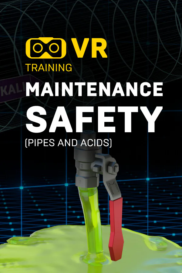 Copertina di Maintenance Safety (Pipes and Acids) VR Training