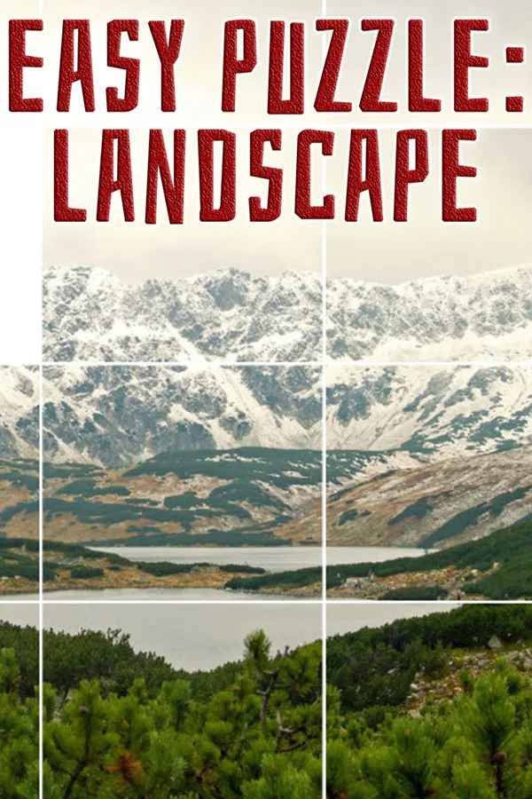Copertina di Easy puzzle: Landscape