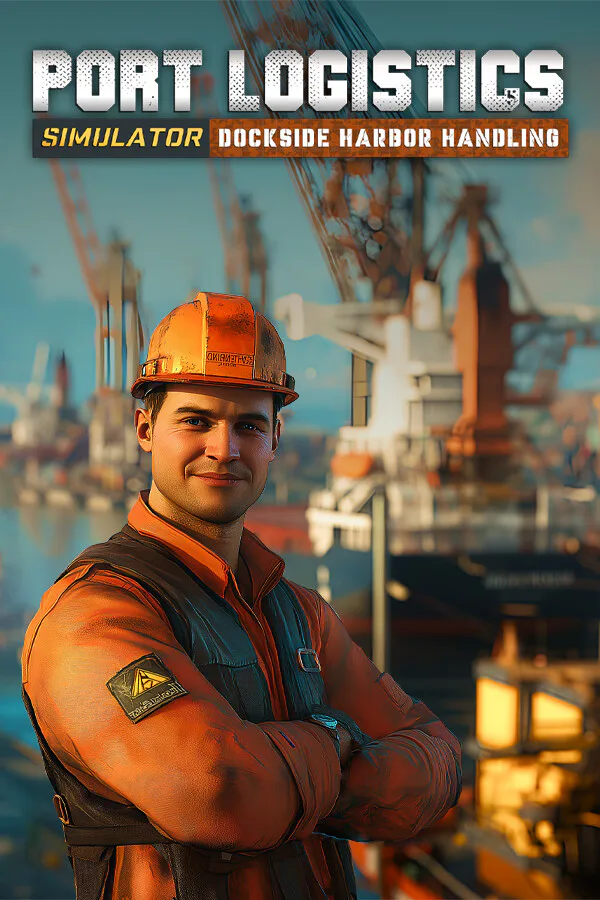 Copertina di Port Logistics Simulator: Dockside Harbor Handling