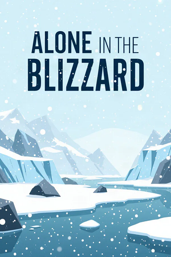 Copertina di Alone in the Blizzard