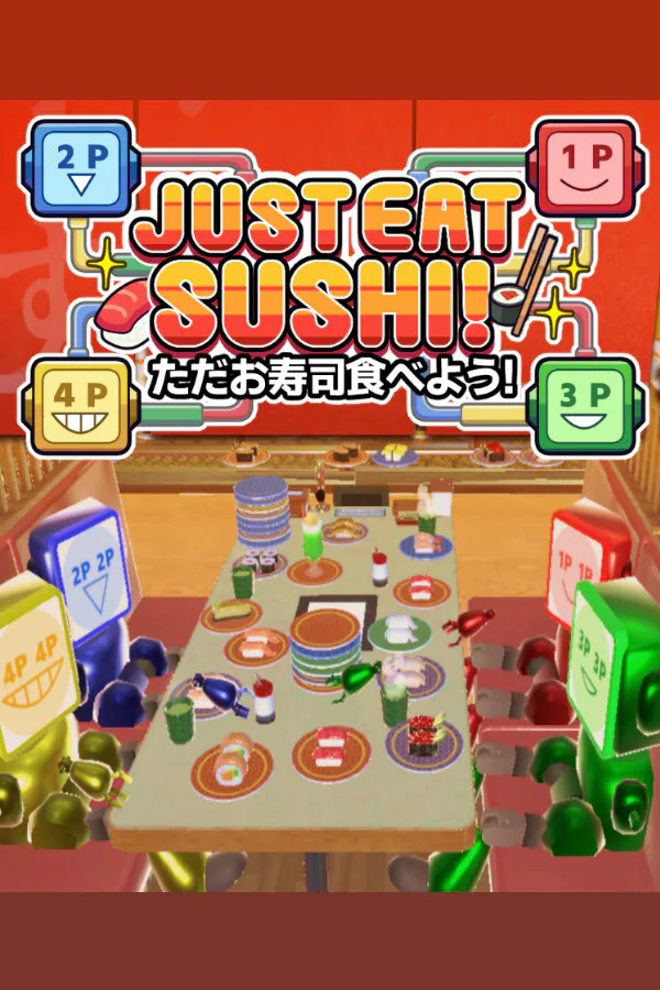Copertina di Just Eat Sushi!