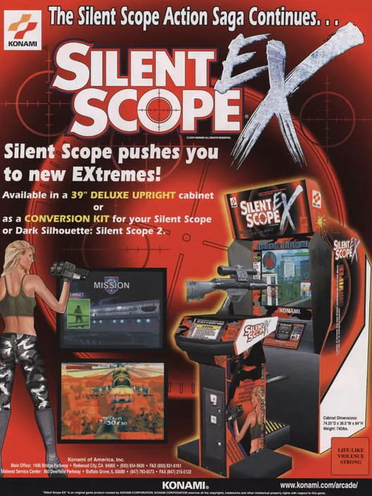 Copertina di Silent Scope EX