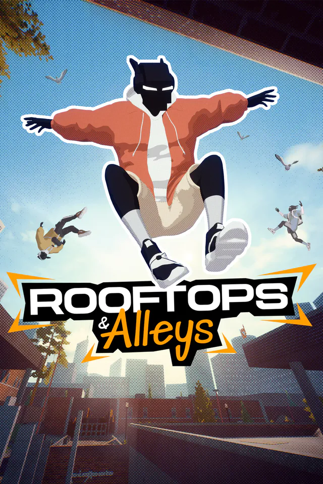 Copertina di Rooftops & Alleys: The Parkour Game