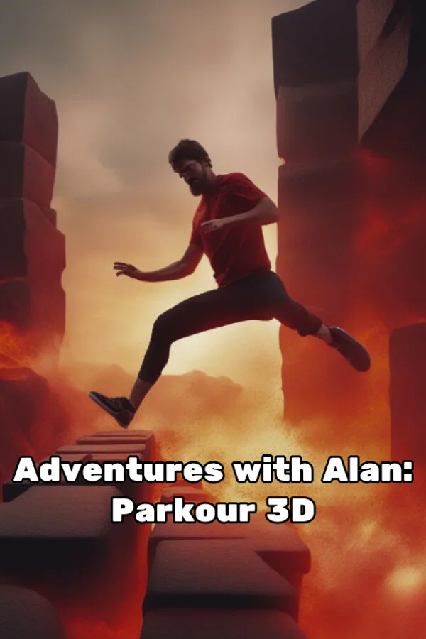 Copertina di Adventures with Alan Parkour 3D