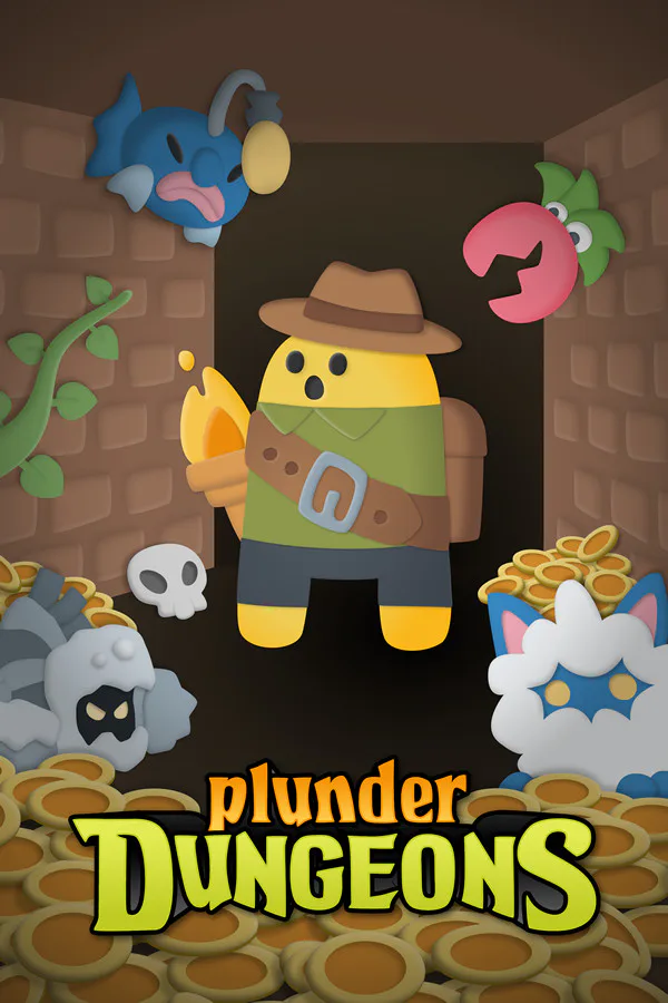 Copertina di Plunder Dungeons