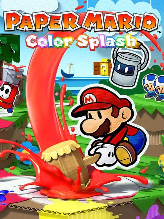 Copertina di Paper Mario: Color Splash