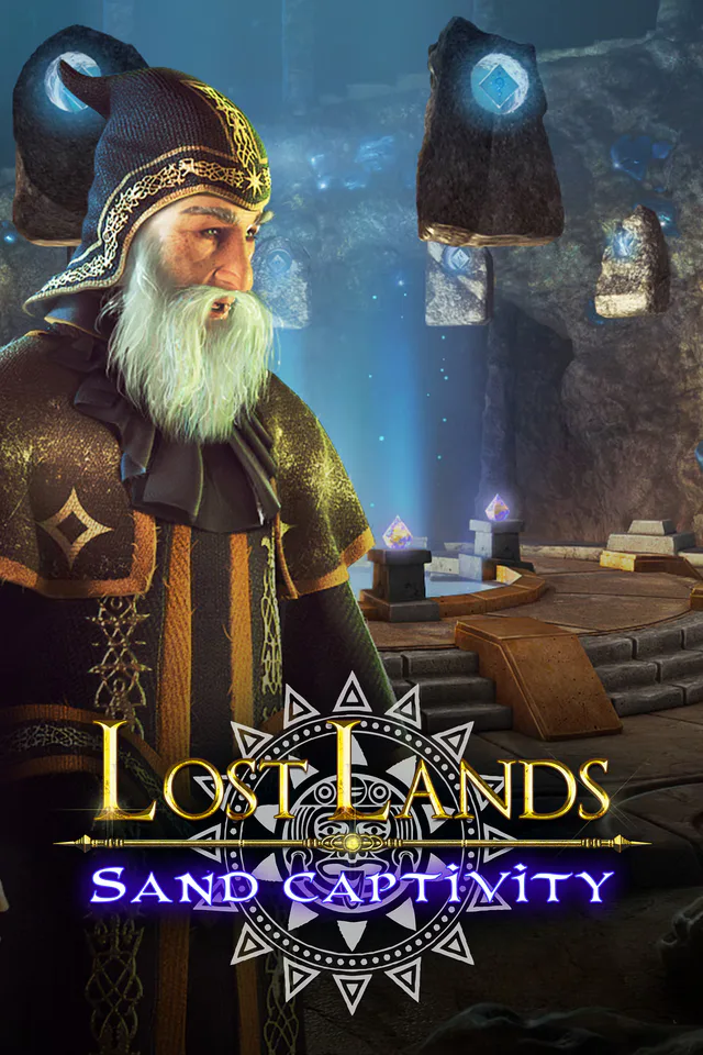 Copertina di Lost Lands 8: La prigionia della sabbia