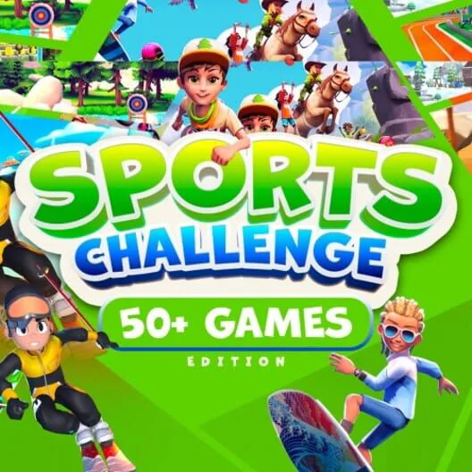 Copertina di Sports Challenge: 50+ Games Edition