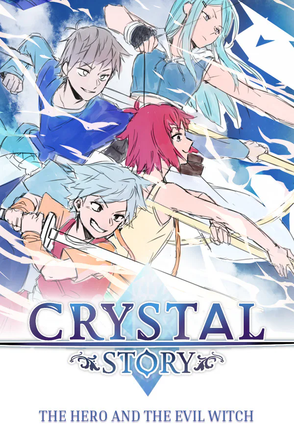 Copertina di Crystal Story: The Hero and the Evil Witch