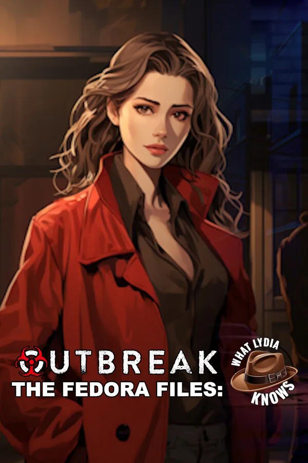 Copertina di Outbreak The Fedora Files What Lydia Knows