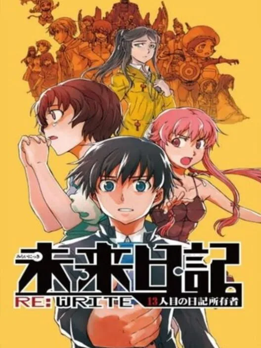 Copertina di Mirai Nikki RE: Write - 13nin-me no Nikki Shoyuusha