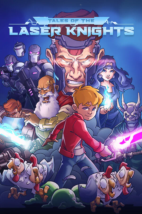 Copertina di Tales of the Laser Knights