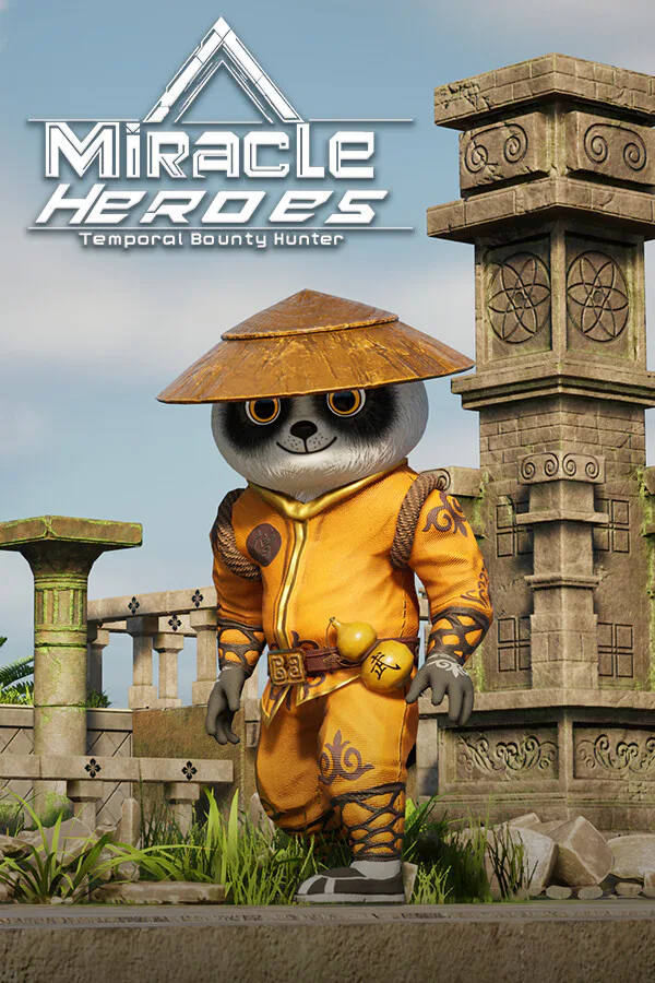 Copertina di Miracle Heroes: Temporal Bounty Hunter