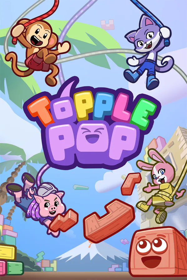 Copertina di TopplePOP: Bungee Blockbusters