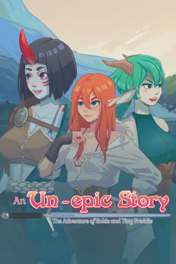 Copertina di An Un-epic story: The adventure of Enki and Tiny Freddie