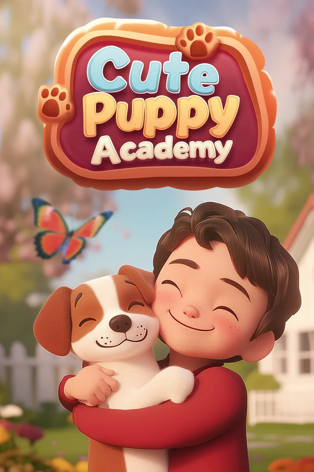 Copertina di Cute Puppy Academy