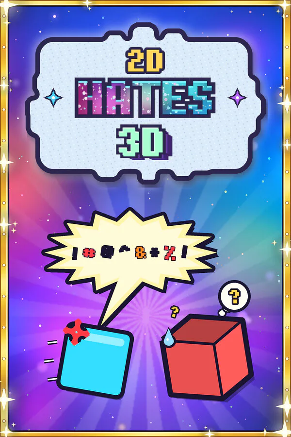 Copertina di 2D Hates 3D