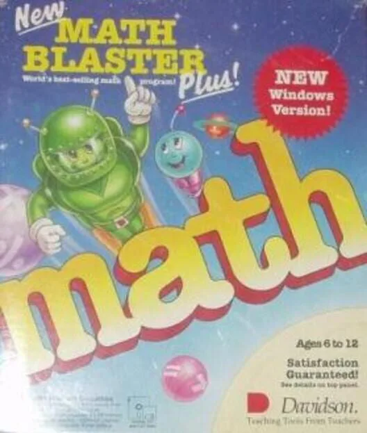 Copertina di New Math Blaster Plus!
