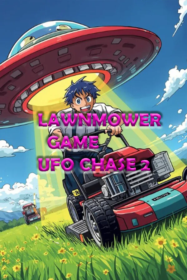 Copertina di Lawnmower game Ufo Chase 2