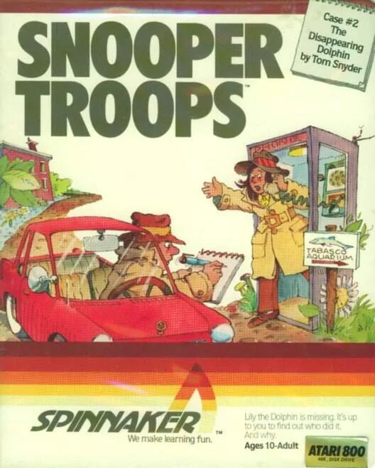 Copertina di Snooper Troops: Case #2 - The Case of the Disappearing Dolphin