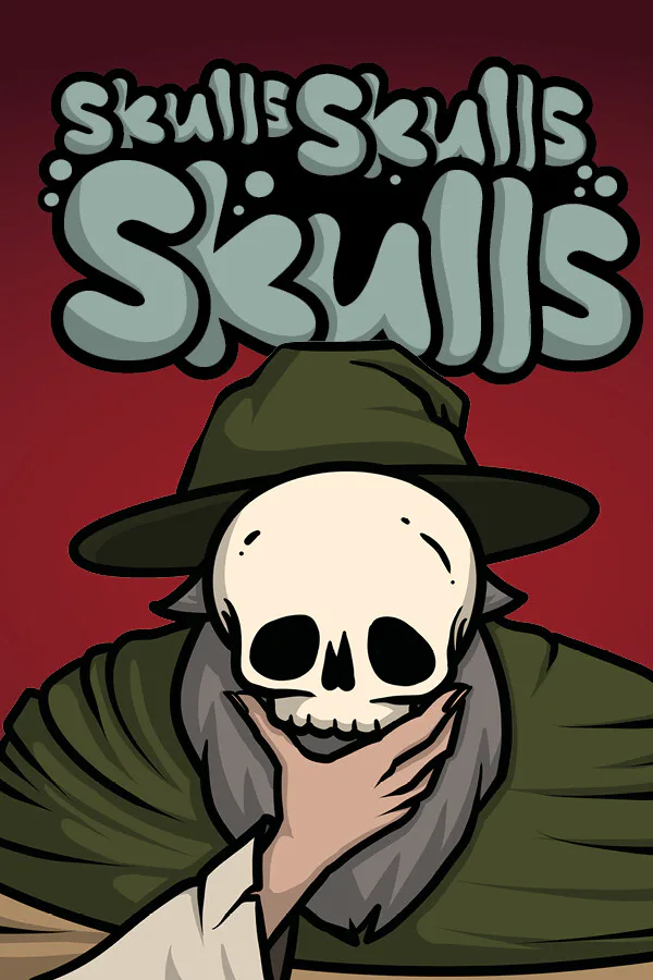 Copertina di Skulls Skulls Skulls by Daniel da Silva