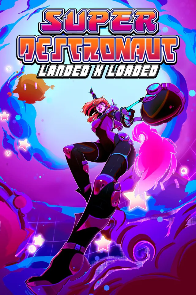 Copertina di Super Destronaut Landed X Loaded