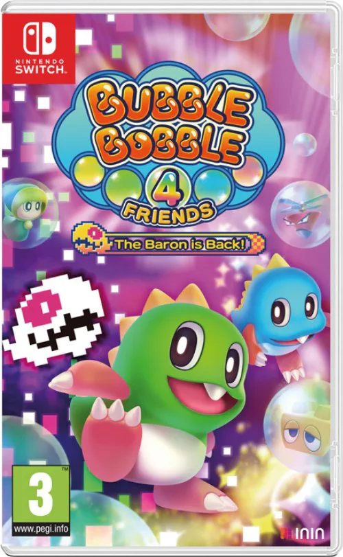 Copertina di Bubble Bobble 4 Friends: The Baron is Back!