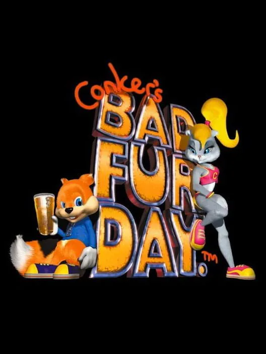 Copertina di Conker's Bad Fur Day