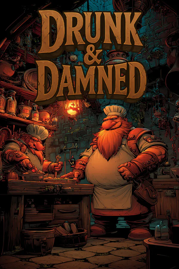 Copertina di Drunk & Damned